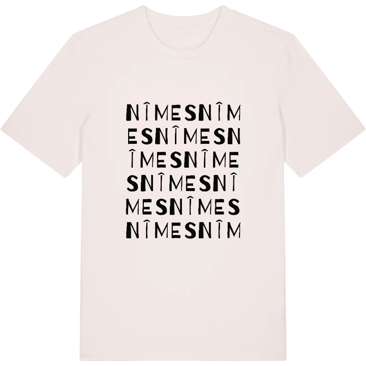 Nîmes ordlek t-shirt – t-shirt från PinShirt