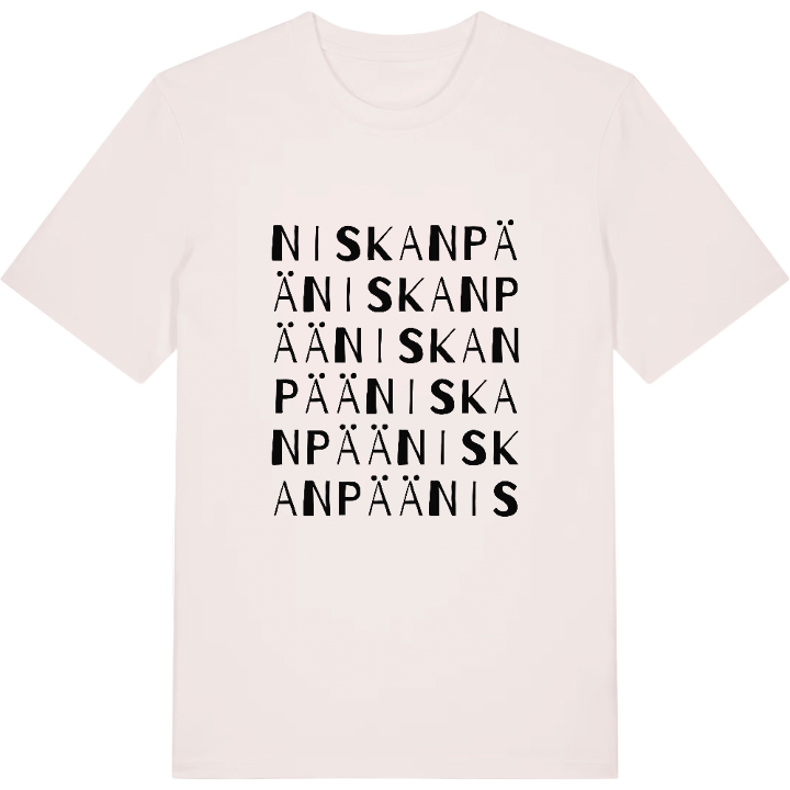 Niskanpää ordlek t-shirt – t-shirt från PinShirt