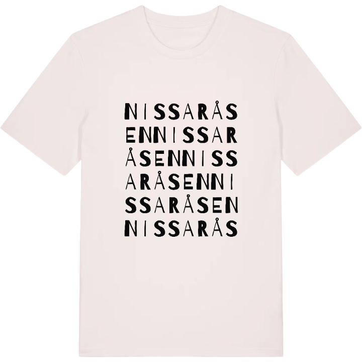 Nissaråsen ordlek t-shirt – t-shirt från PinShirt