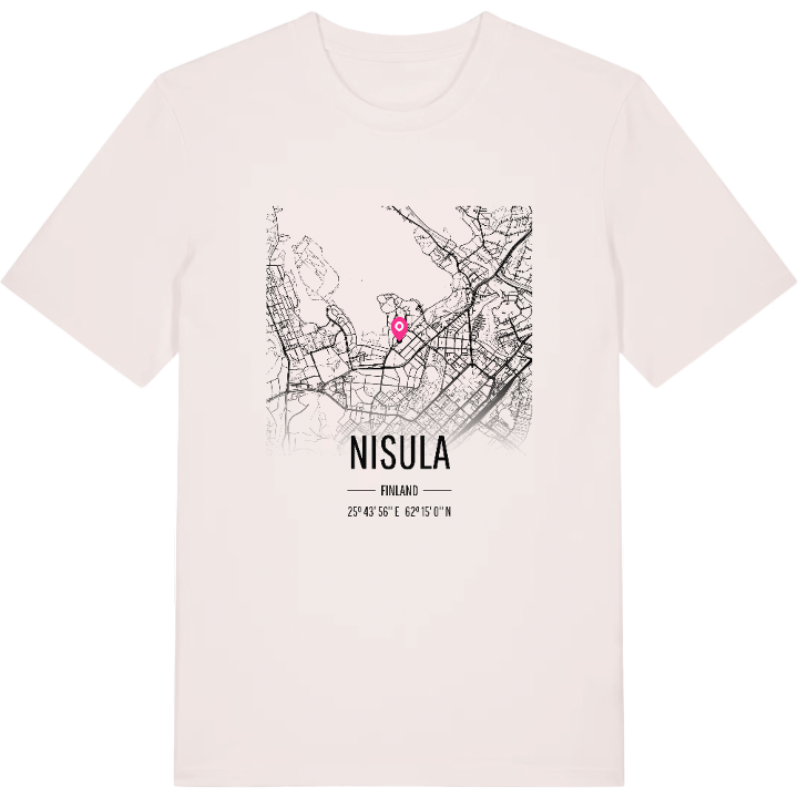 Nisula karta t-shirt – t-shirt från PinShirt