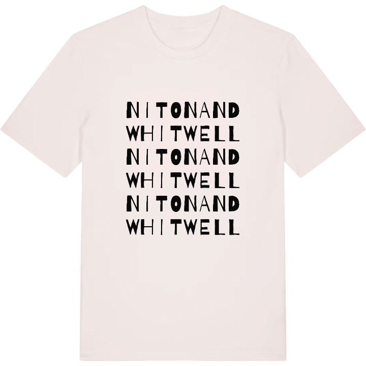 Niton and Whitwell ordlek t-shirt – t-shirt från PinShirt