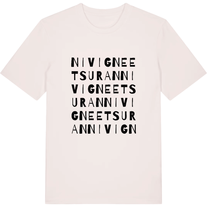 Nivigne et Suran ordlek t-shirt – t-shirt från PinShirt