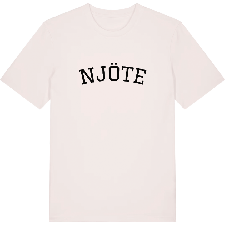Njöte böjd t-shirt – t-shirt från PinShirt
