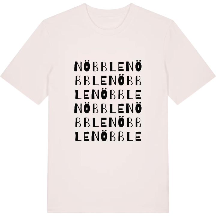 Nöbble ordlek t-shirt – t-shirt från PinShirt