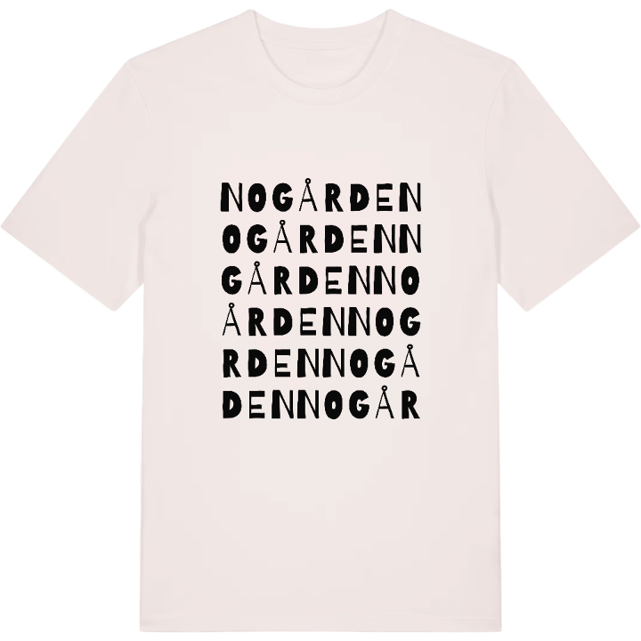 Nogården ordlek t-shirt – t-shirt från PinShirt