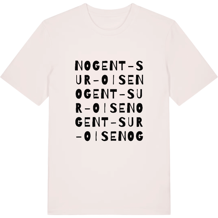 Nogent-sur-Oise ordlek t-shirt – t-shirt från PinShirt