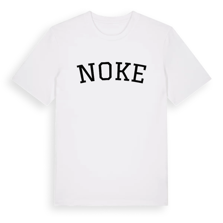 Noke böjd t-shirt – t-shirt från PinShirt