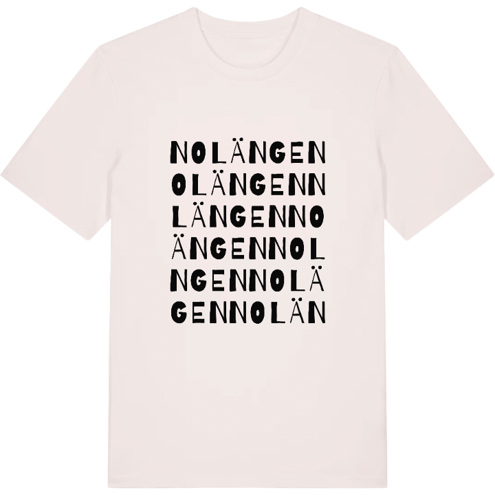 Nolängen ordlek t-shirt – t-shirt från PinShirt