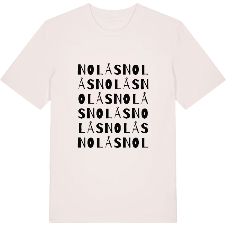 Nolås ordlek t-shirt – t-shirt från PinShirt