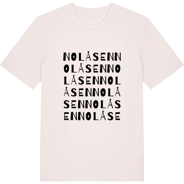 Nolåsen ordlek t-shirt – t-shirt från PinShirt