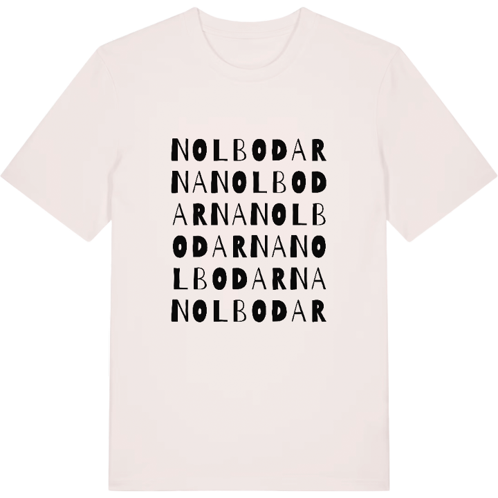 Nolbodarna ordlek t-shirt – t-shirt från PinShirt