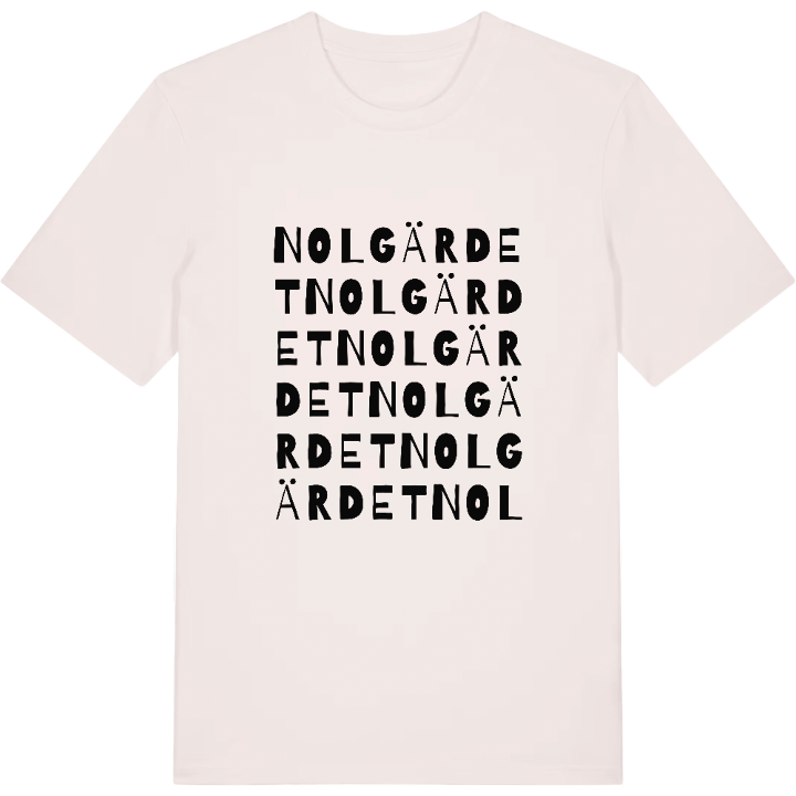 Nolgärdet ordlek t-shirt – t-shirt från PinShirt