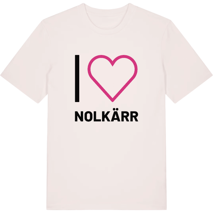 Jag älskar Nolkärr t-shirt stort tryck – t-shirt från PinShirt