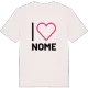 Jag älskar Nome t-shirt stort tryck