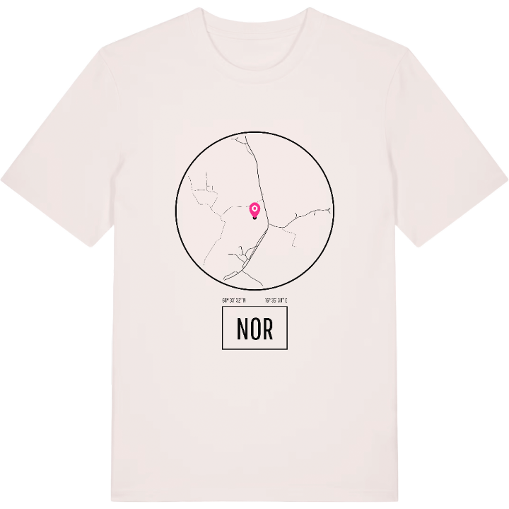 Nor t-shirt – t-shirt från PinShirt