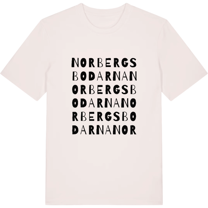 Norbergsbodarna ordlek t-shirt – t-shirt från PinShirt