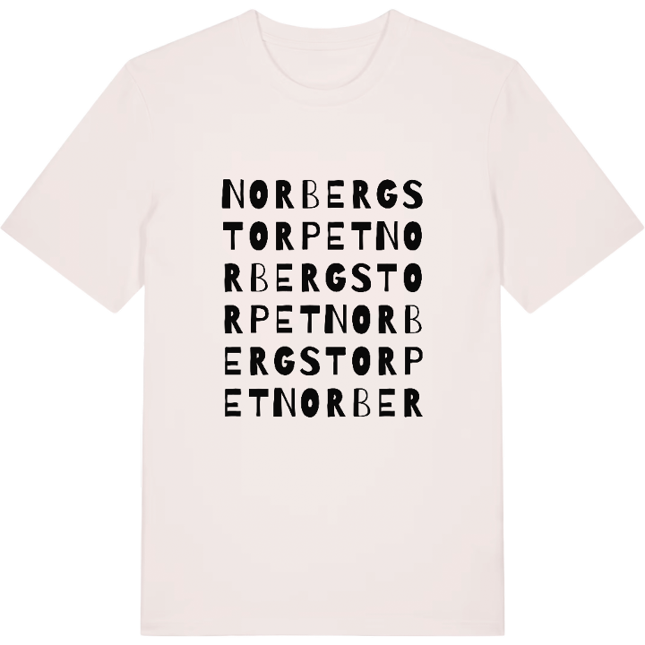 Norbergstorpet ordlek t-shirt – t-shirt från PinShirt
