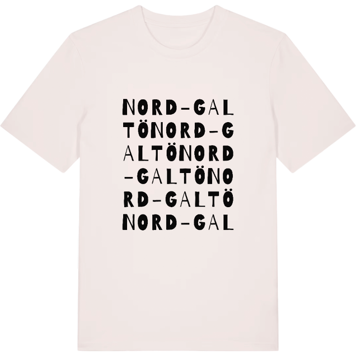Nord-Galtö ordlek t-shirt – t-shirt från PinShirt