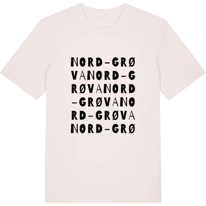 Nord-Grøva ordlek t-shirt – t-shirt från PinShirt