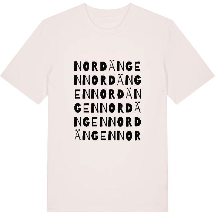 Nordängen ordlek t-shirt – t-shirt från PinShirt