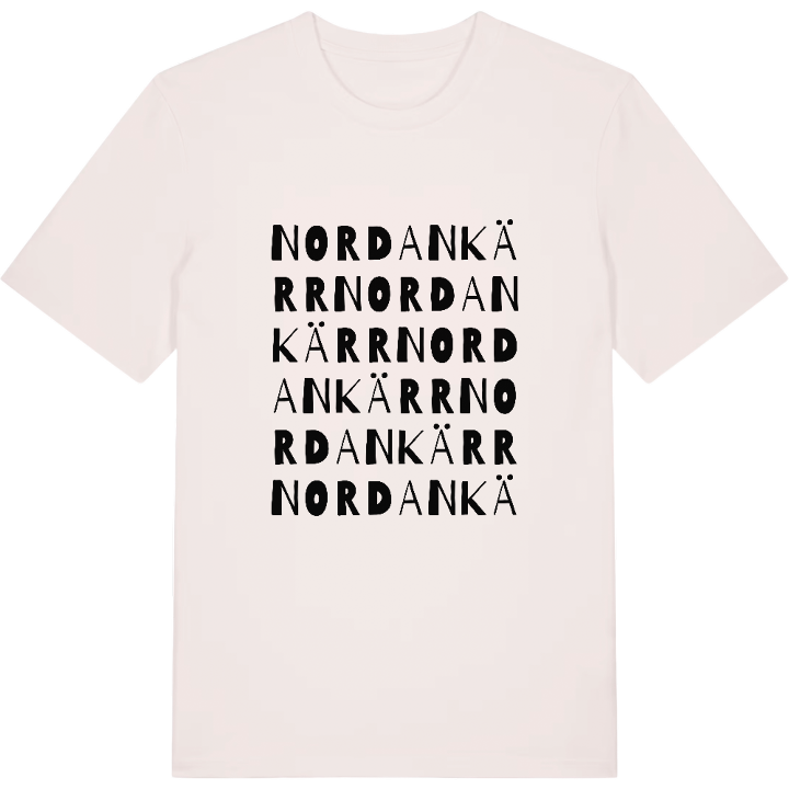 Nordankärr ordlek t-shirt – t-shirt från PinShirt