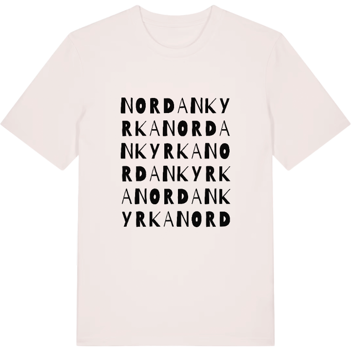 Nordankyrka ordlek t-shirt – t-shirt från PinShirt