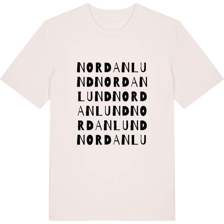 Nordanlund ordlek t-shirt – t-shirt från PinShirt
