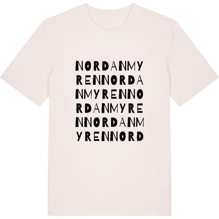 Nordanmyren ordlek t-shirt – t-shirt från PinShirt