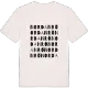 Nordanrö ordlek t-shirt
