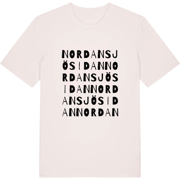 Nordansjösidan ordlek t-shirt – t-shirt från PinShirt