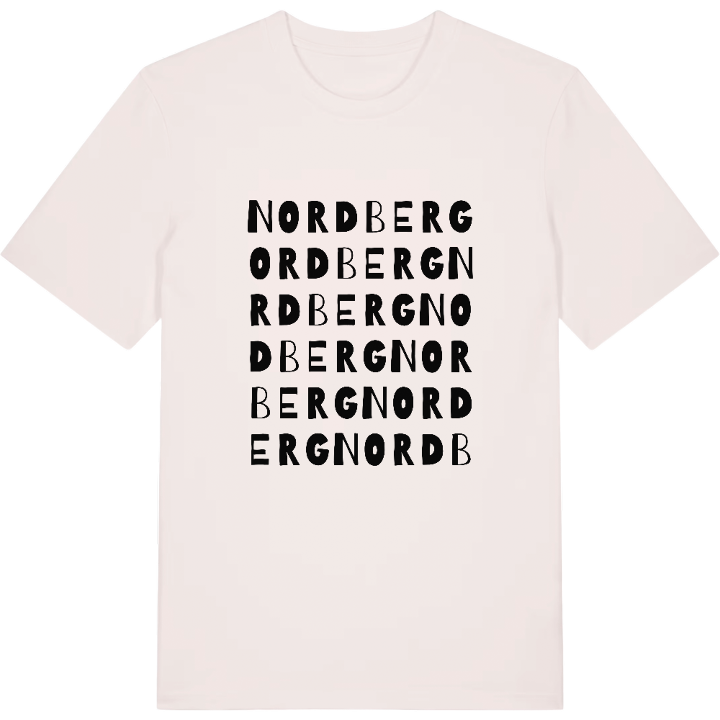 Nordberg ordlek t-shirt – t-shirt från PinShirt