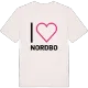 Jag älskar Nordbo t-shirt stort tryck