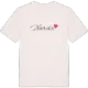 Nörde hjärta t-shirt