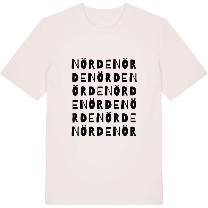 Nörde ordlek t-shirt – t-shirt från PinShirt