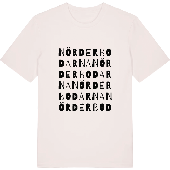 Nörderbodarna ordlek t-shirt – t-shirt från PinShirt