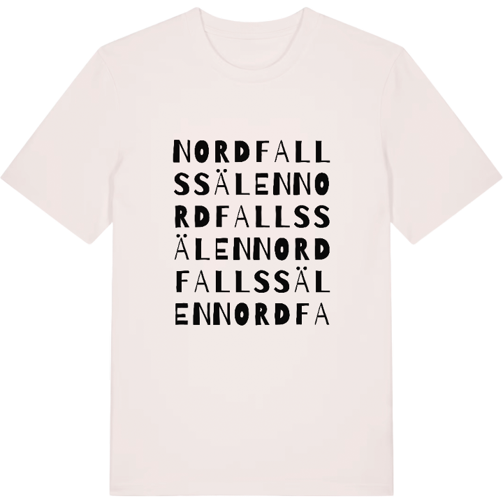 Nordfallssälen ordlek t-shirt – t-shirt från PinShirt