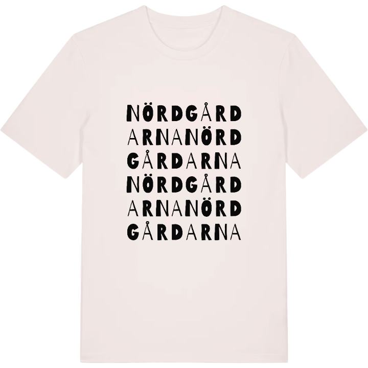Nördgårdarna ordlek t-shirt – t-shirt från PinShirt