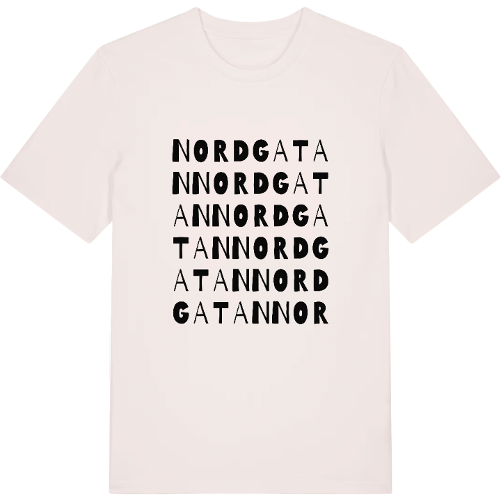 Nordgatan ordlek t-shirt – t-shirt från PinShirt