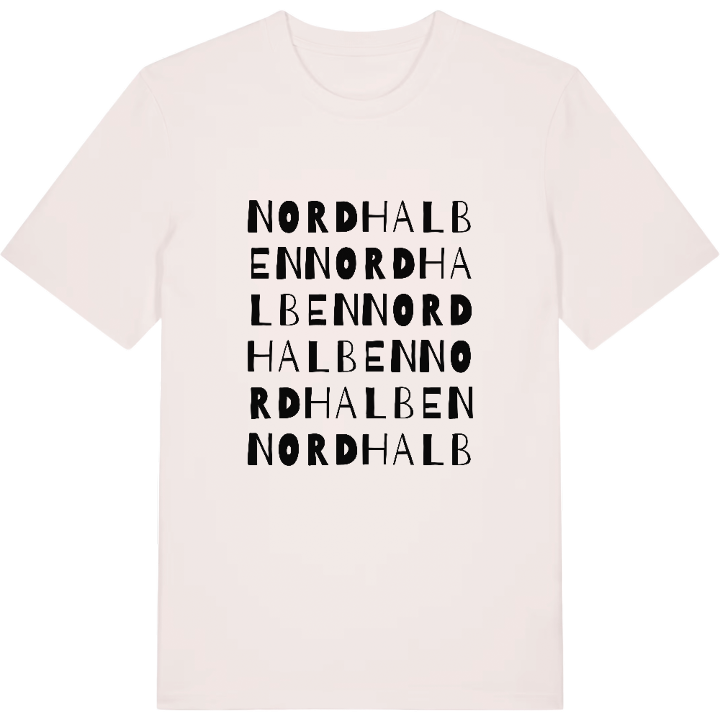 Nordhalben ordlek t-shirt – t-shirt från PinShirt