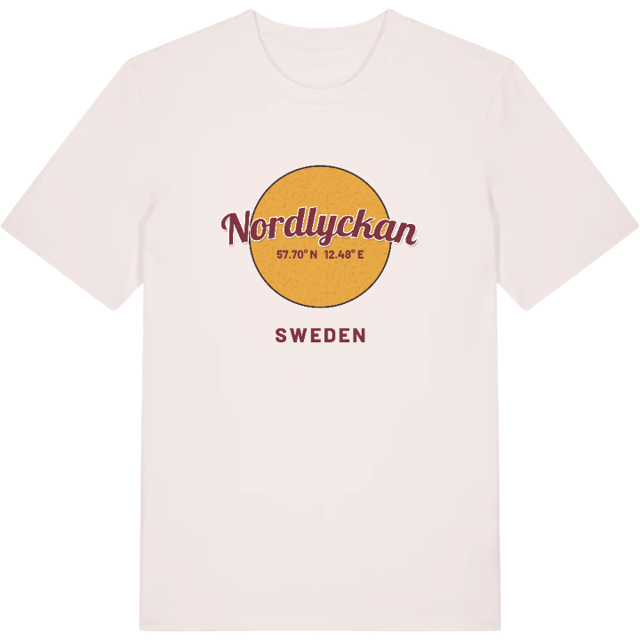 Nordlyckan cirkel t-shirt – t-shirt från PinShirt