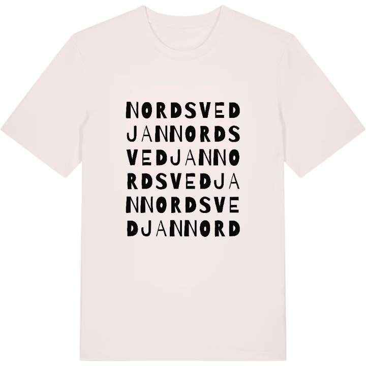 Nordsvedjan ordlek t-shirt – t-shirt från PinShirt