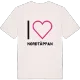 Jag älskar Nordtäppan t-shirt stort tryck