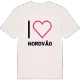 Jag älskar Nordväg t-shirt stort tryck