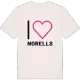 Jag älskar Norells t-shirt stort tryck
