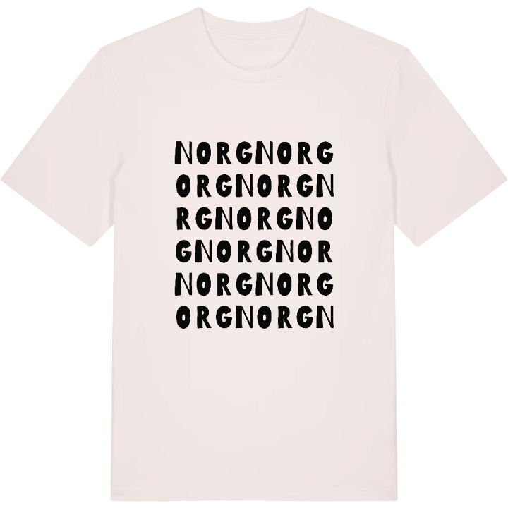 Norg ordlek t-shirt – t-shirt från PinShirt