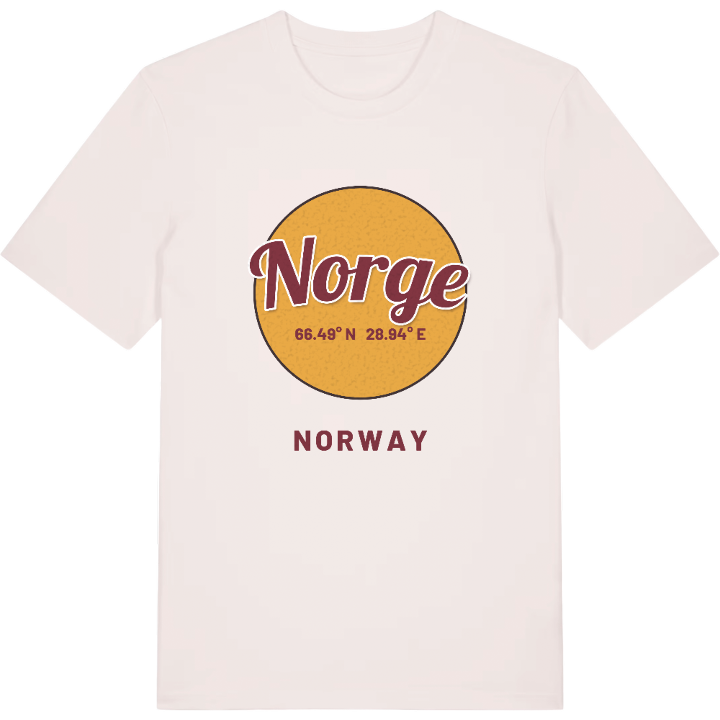 Norge cirkel t-shirt – t-shirt från PinShirt