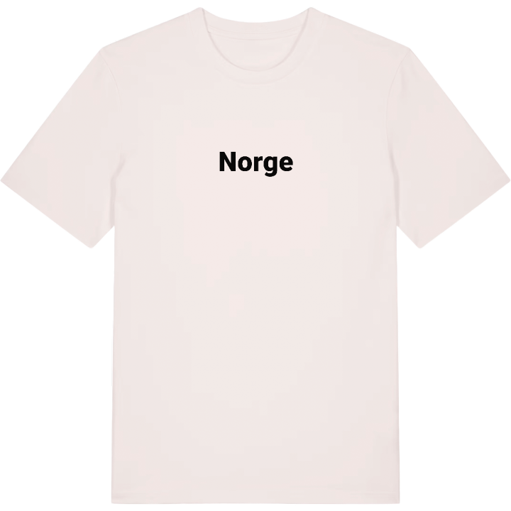 Norge fetstil t-shirt – t-shirt från PinShirt