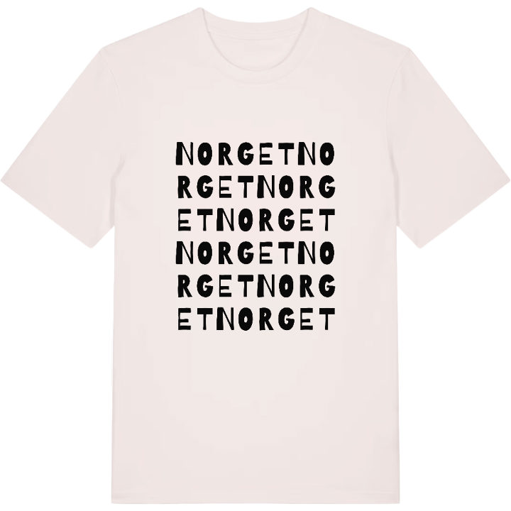 Norget ordlek t-shirt – t-shirt från PinShirt