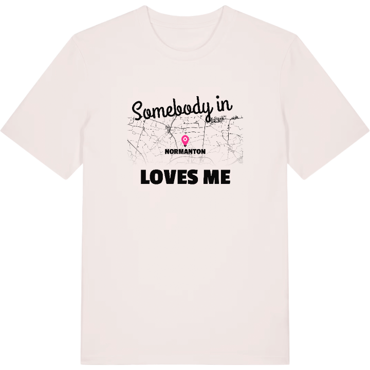 Någon i Normanton älskar mig t-shirt – t-shirt från PinShirt