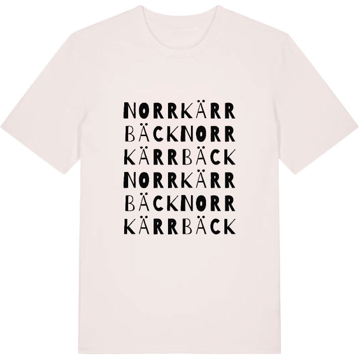 Norr Kärrbäck ordlek t-shirt – t-shirt från PinShirt
